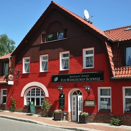 Hotel & Restaurant Maerkische Schweiz Buckow Εξωτερικό φωτογραφία