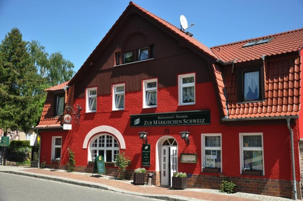 Hotel & Restaurant Maerkische Schweiz Buckow Εξωτερικό φωτογραφία